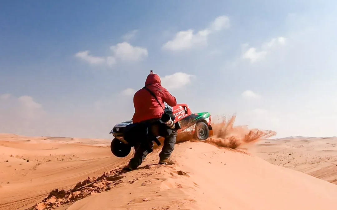 Não se contentar com a foto que já tem é o segredo do fotógrafo que cobriu o Dakar 2022